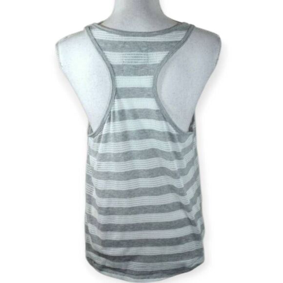 SO RACER BACK GRAY & WHITE TANK TOP SZ.XL EUC - Picture 2 of 4